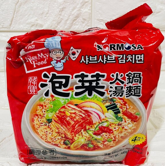 KORMOSA泡菜火鍋湯麵  (110g*包)/袋
