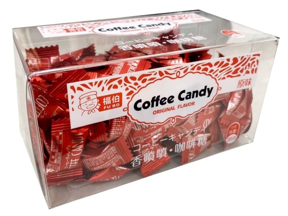 褔伯咖啡糖-原味  100g/盒  獨立包裝 奶素  