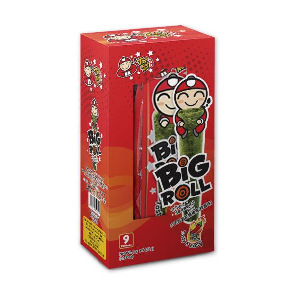 小老闆海苔棒棒捲(辣香味)  (3G*9入)/盒  ~27g/盒 