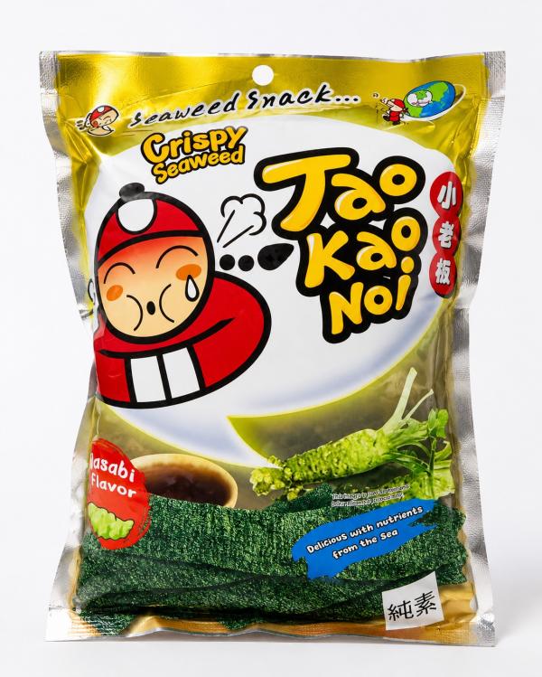 泰國小老板厚片海苔 (山葵味) 全素~32g/包 