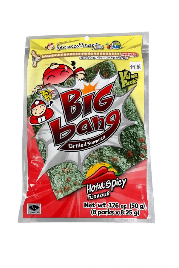 小老闆超級大海苔超值包(辣味) (6.25g*8片)/包  ~50g/包 
