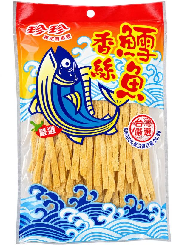 珍珍-辣味鱈魚香絲(細) 25g/包
